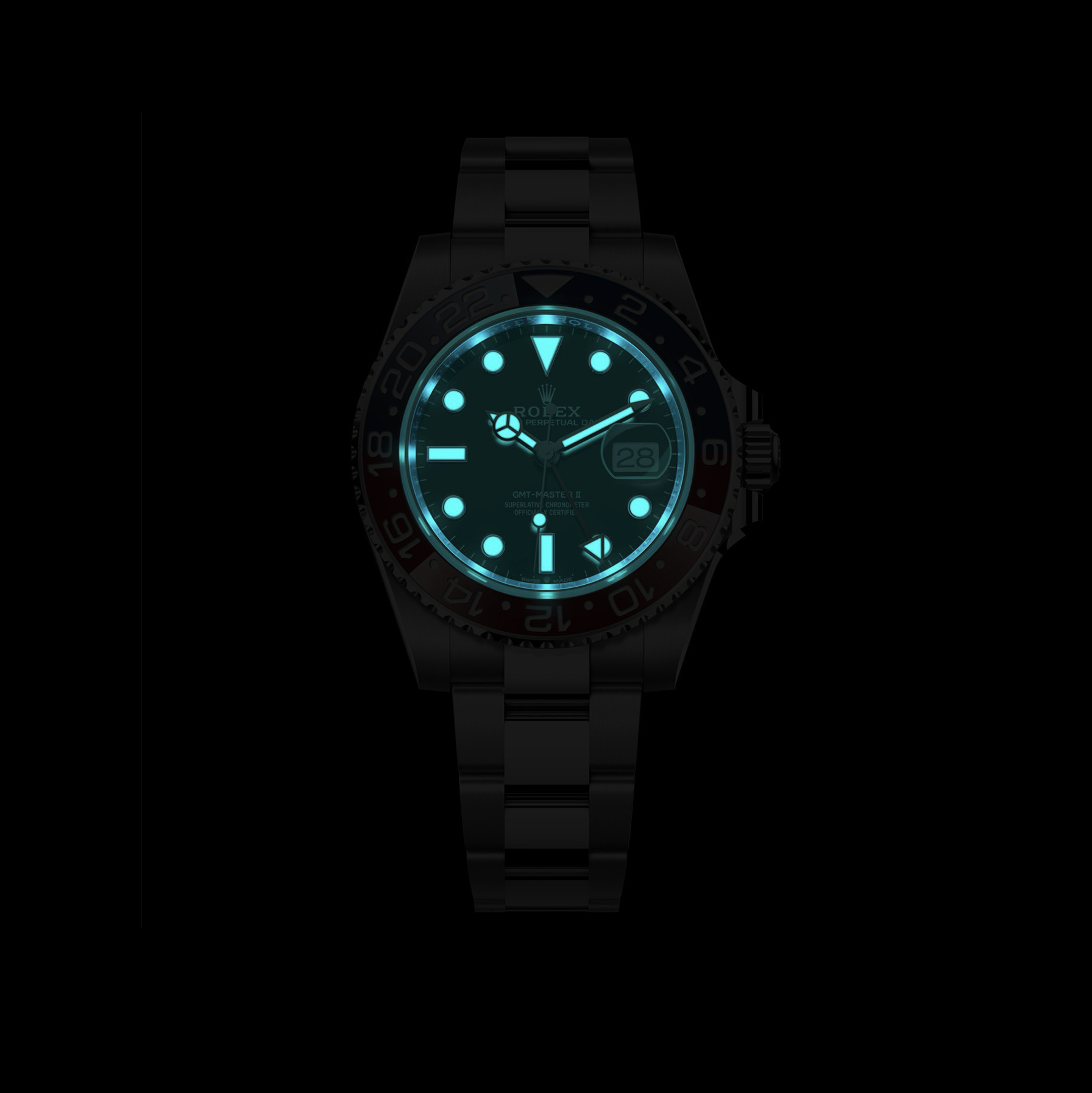ROLEX-GMT MASTER II-ref.M126710BLRO-0002-Elite Clone-40mm-Replica Watch