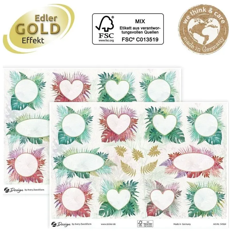 Sticker 2er-Set Stickers