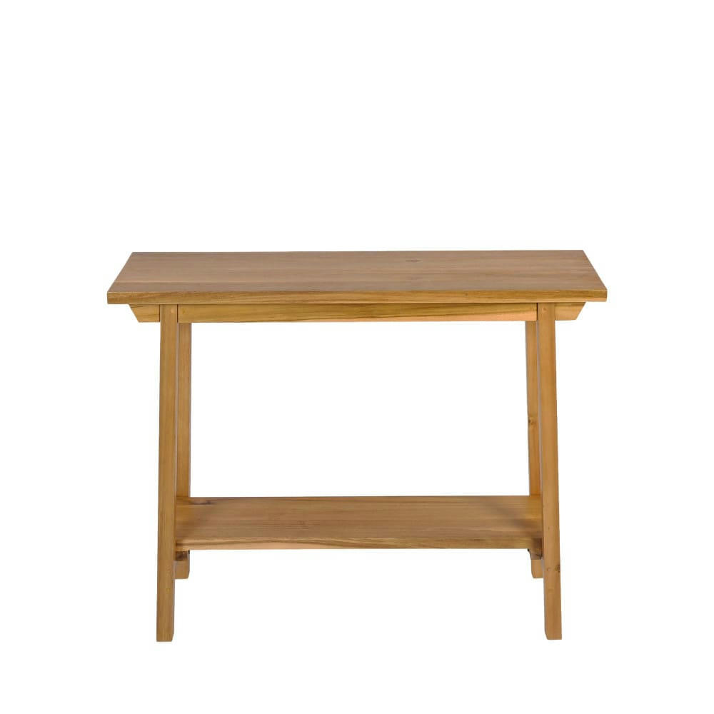 HANOTILO - Console en acacia L100cm bois foncé