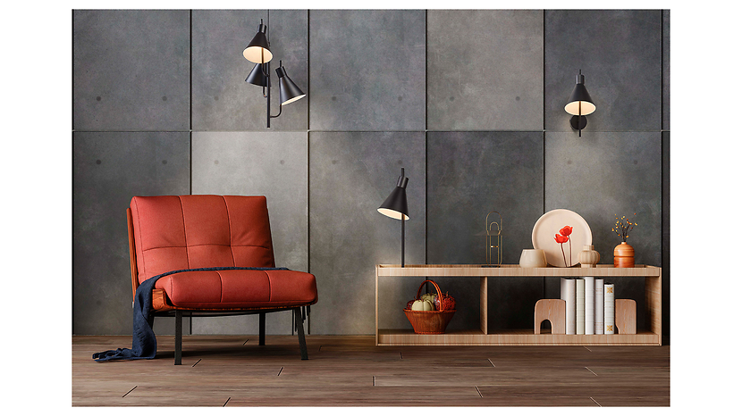 Lampa biurkowa Tokio LED metalowa czarna