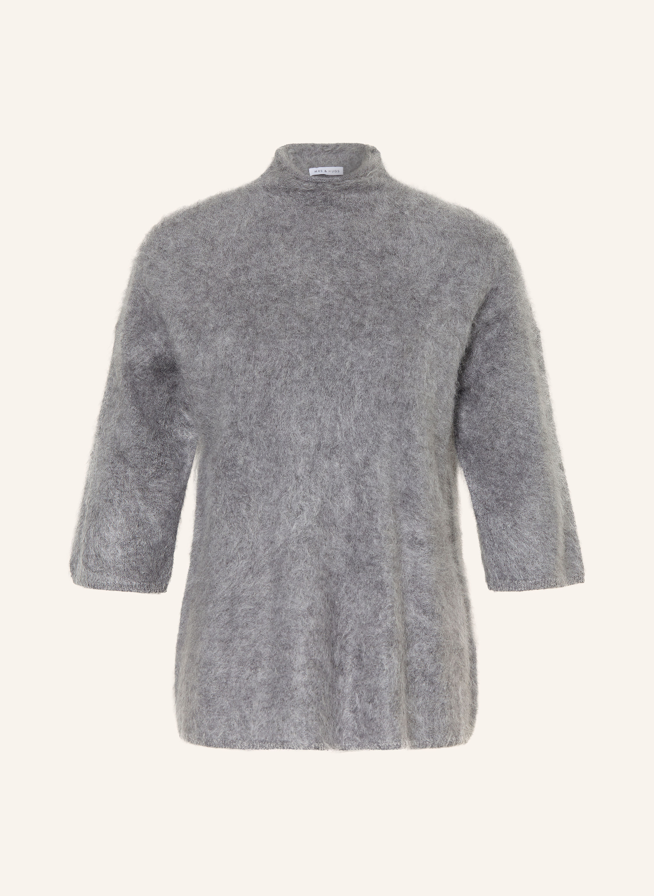 MRS & HUGS Cashmere-Pullover mit 3/4-Arm