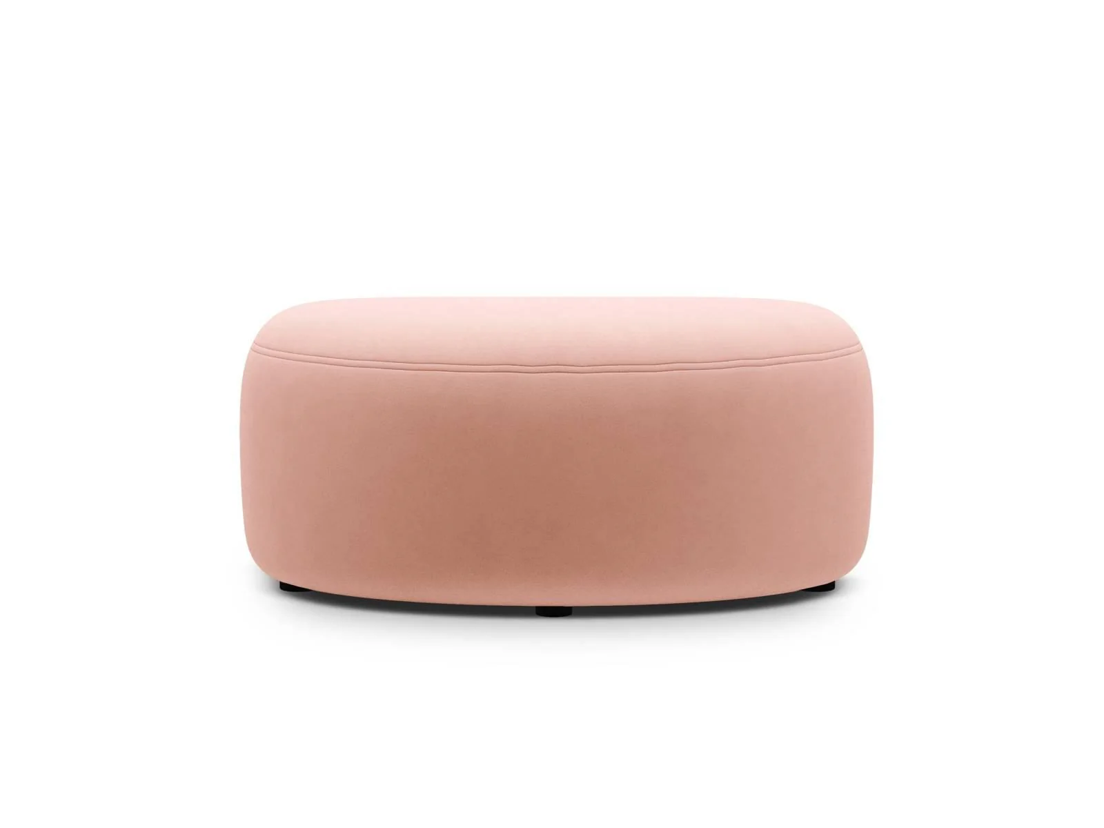 Hocker Kate halfrond velvet