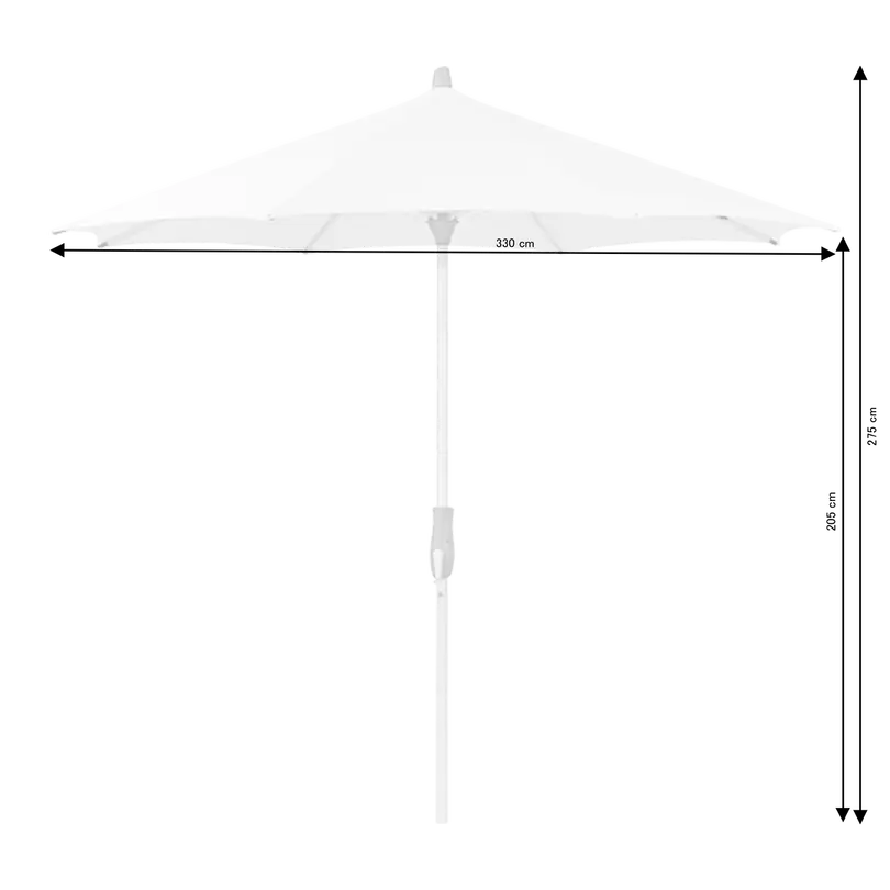 Sonnenschirm Alu Twist