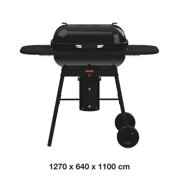 Holzkohlegrill »Magnus Premium«, LxTxH: 85x64x110 cm, schwarz