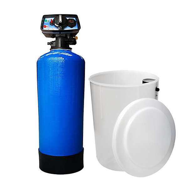 Adoucisseur D'eau Bi Bloc 50l Fleck 5600 Chronométrique Mécanique Complet Avec Accessoires