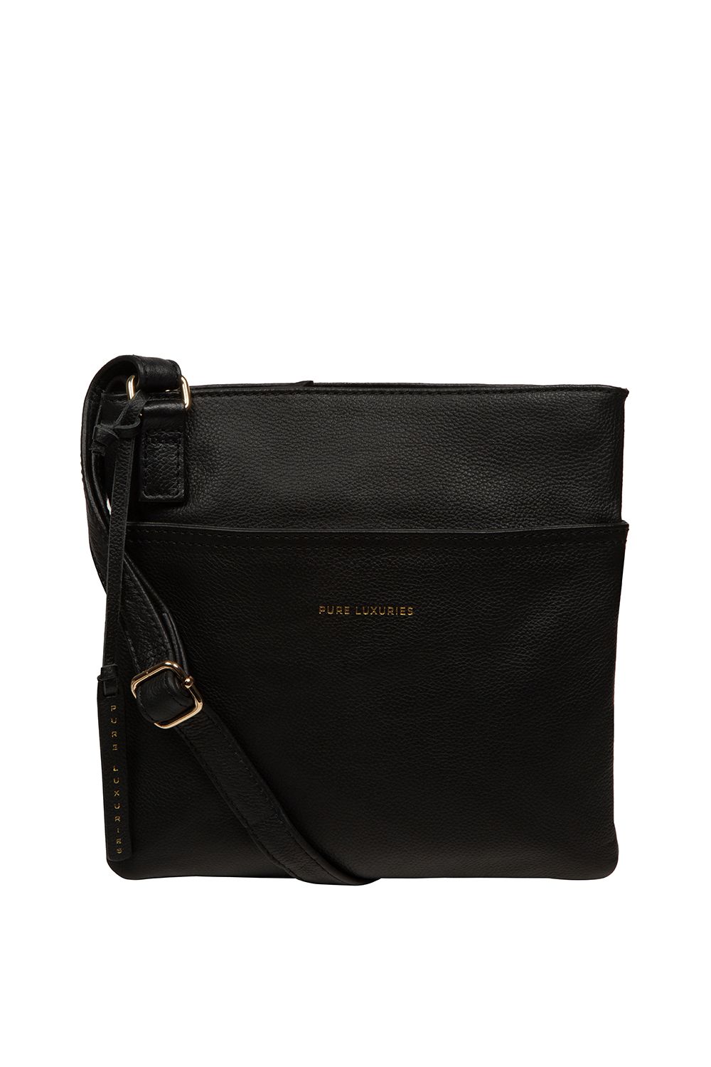 Pure Luxuries London Nola' Leather Cross Body Bag