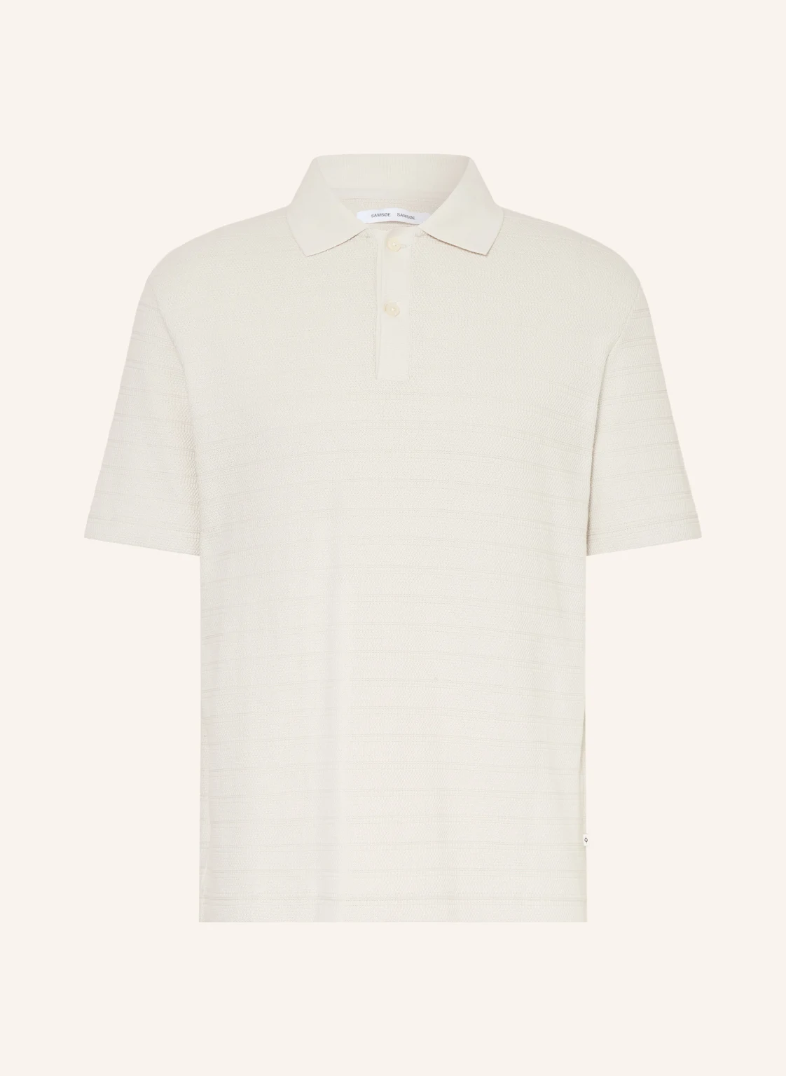 SAMSØE  SAMSØE Strick-Poloshirt SAJASE