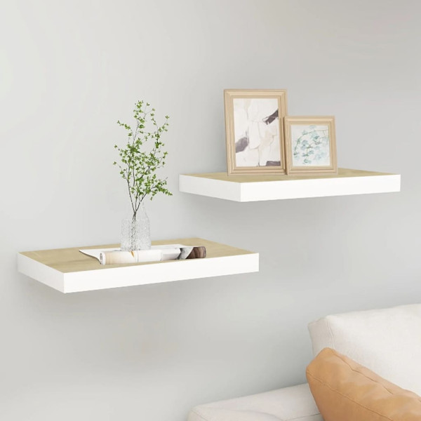 Półka ścienna Brąz 40 x 23 x 3.8 cm MDF vidaXL