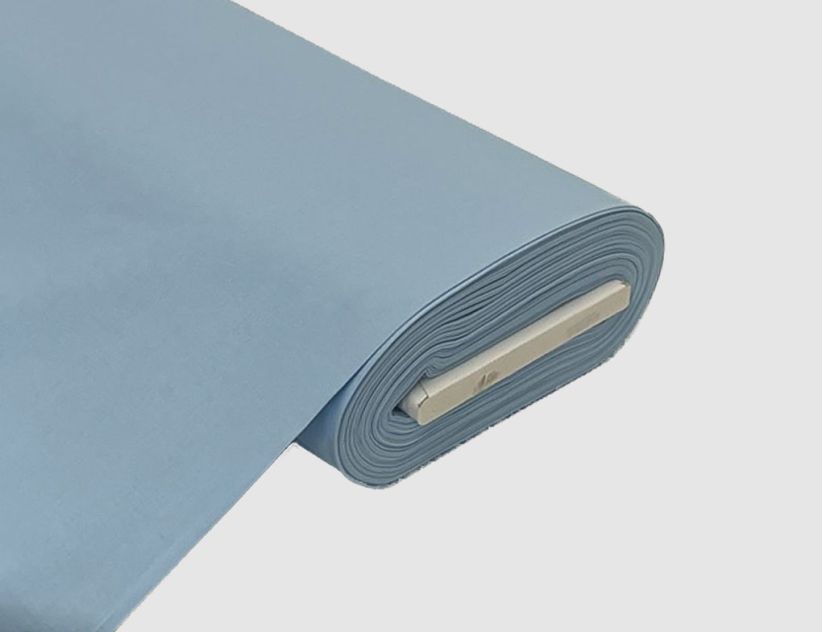 Dekostoff Uni hellblau