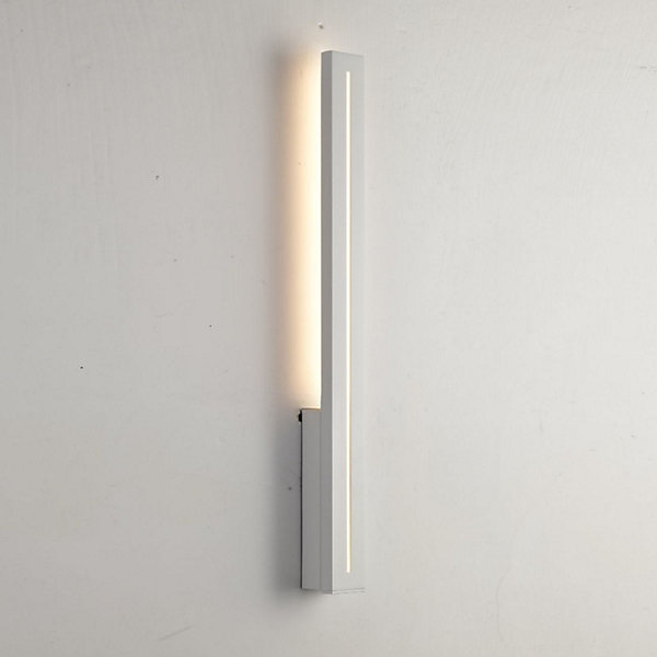 Applique LED blanche rectangulaire à éclairage indirect IP54 - Noméris