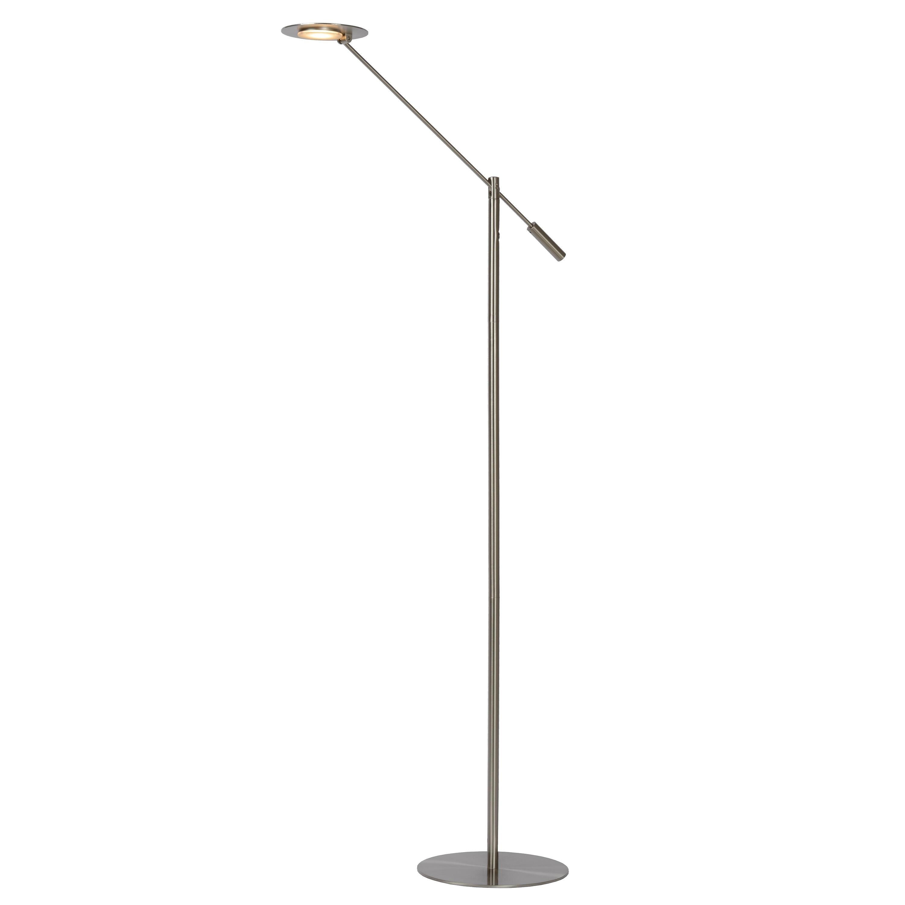 Anselmo vloerlamp LED mat chroom