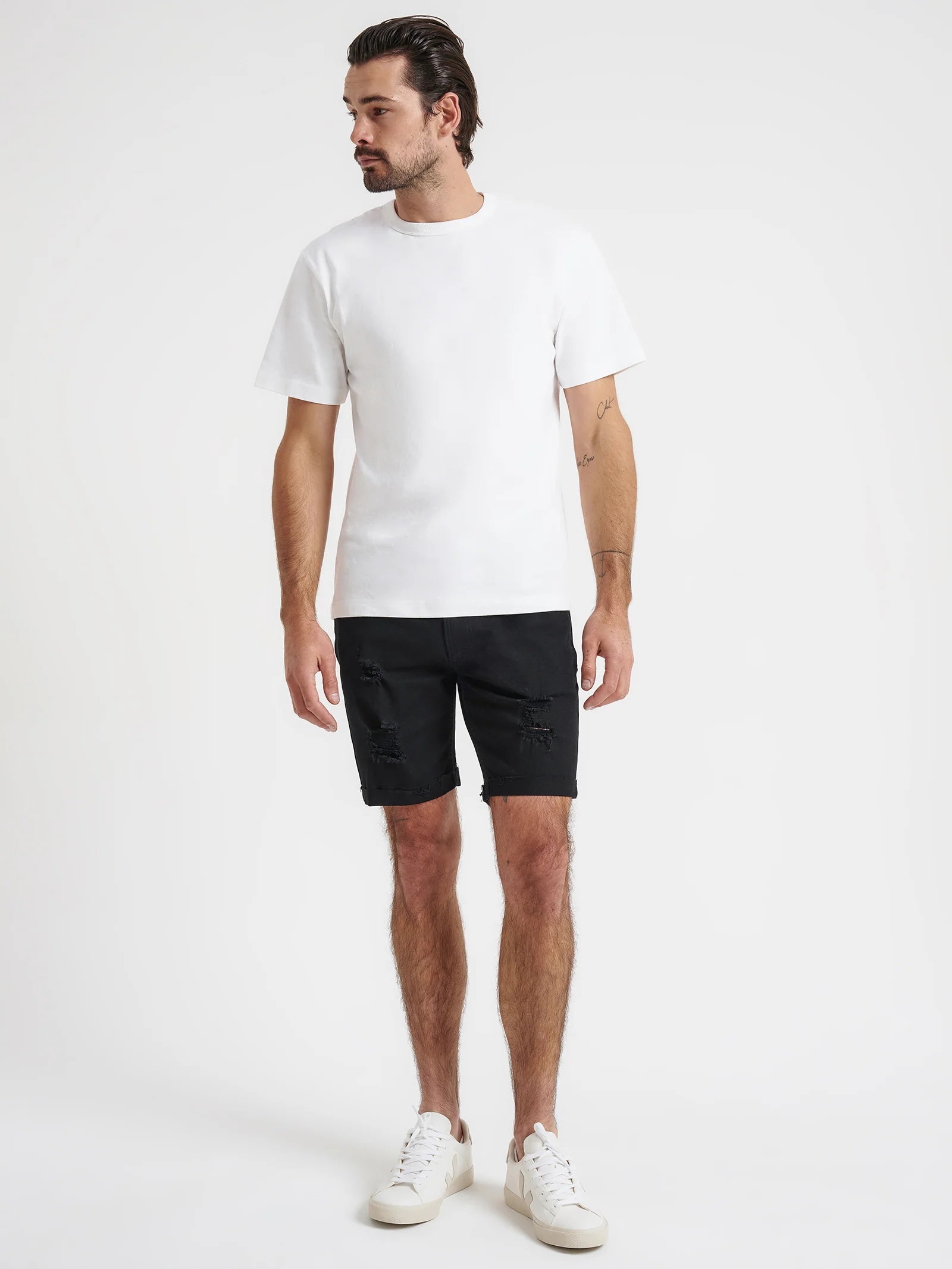 Zane Skinny Denim Shorts