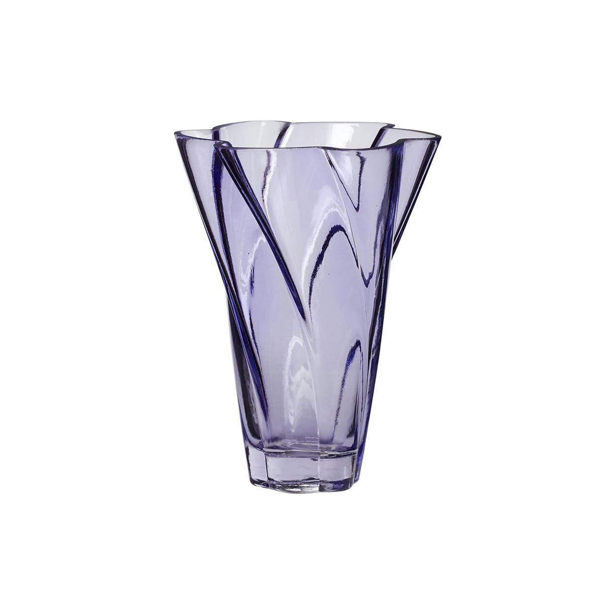 BLOOM - Vase en verre violet