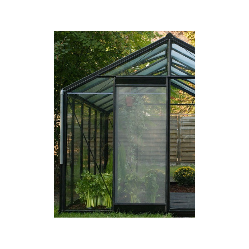 Porte moustiquaire en aluminium pour serre ACD