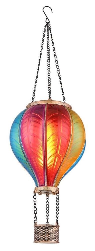 SOLCELLELAMPE GLOBO LIGHTNING LUFTBALLONG FLERFARGET