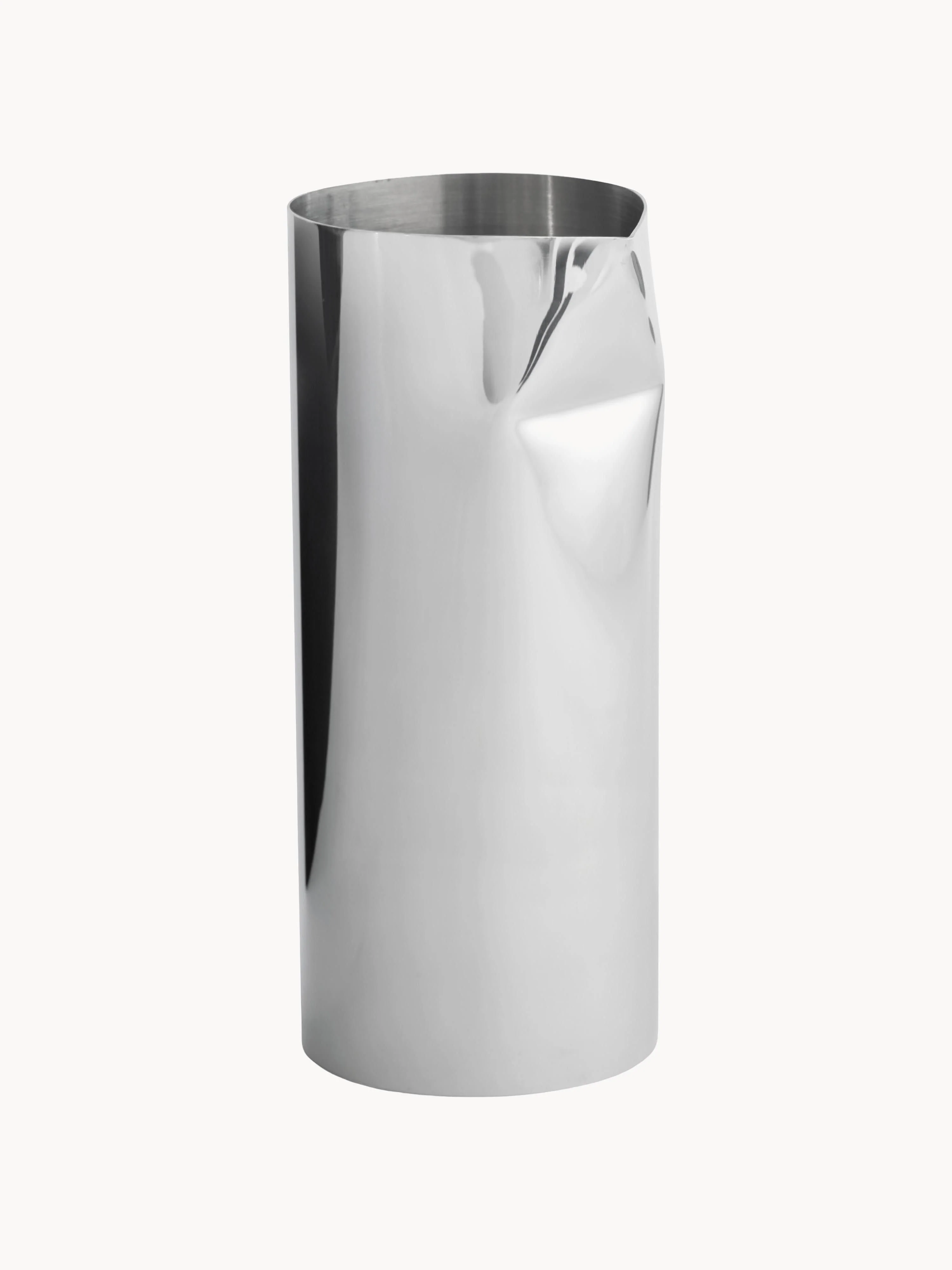 Karaffe Pleat aus Edelstahl, 900 ml