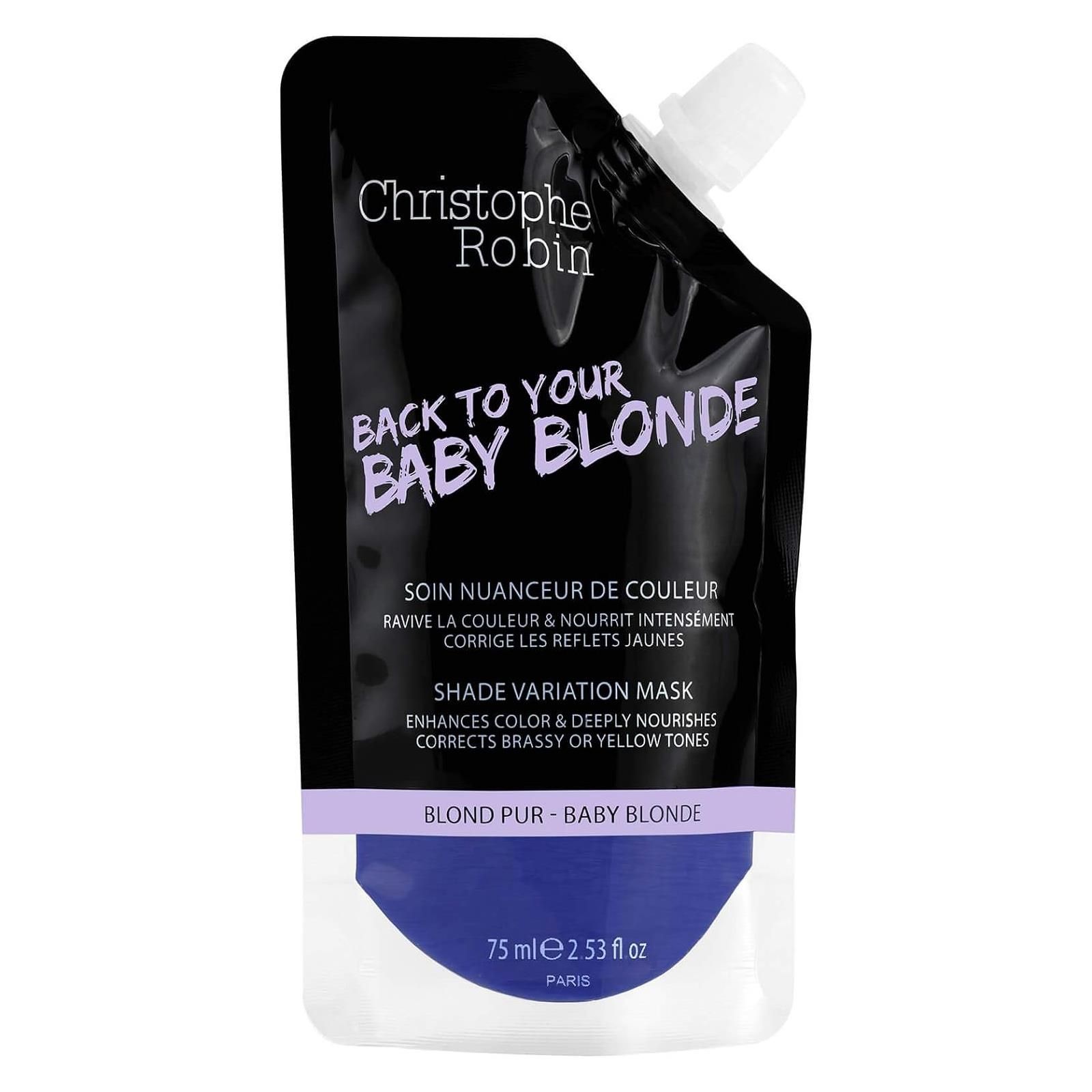Christophe Robin Baby Blonde Shade Variation Mask 6 x 75ml