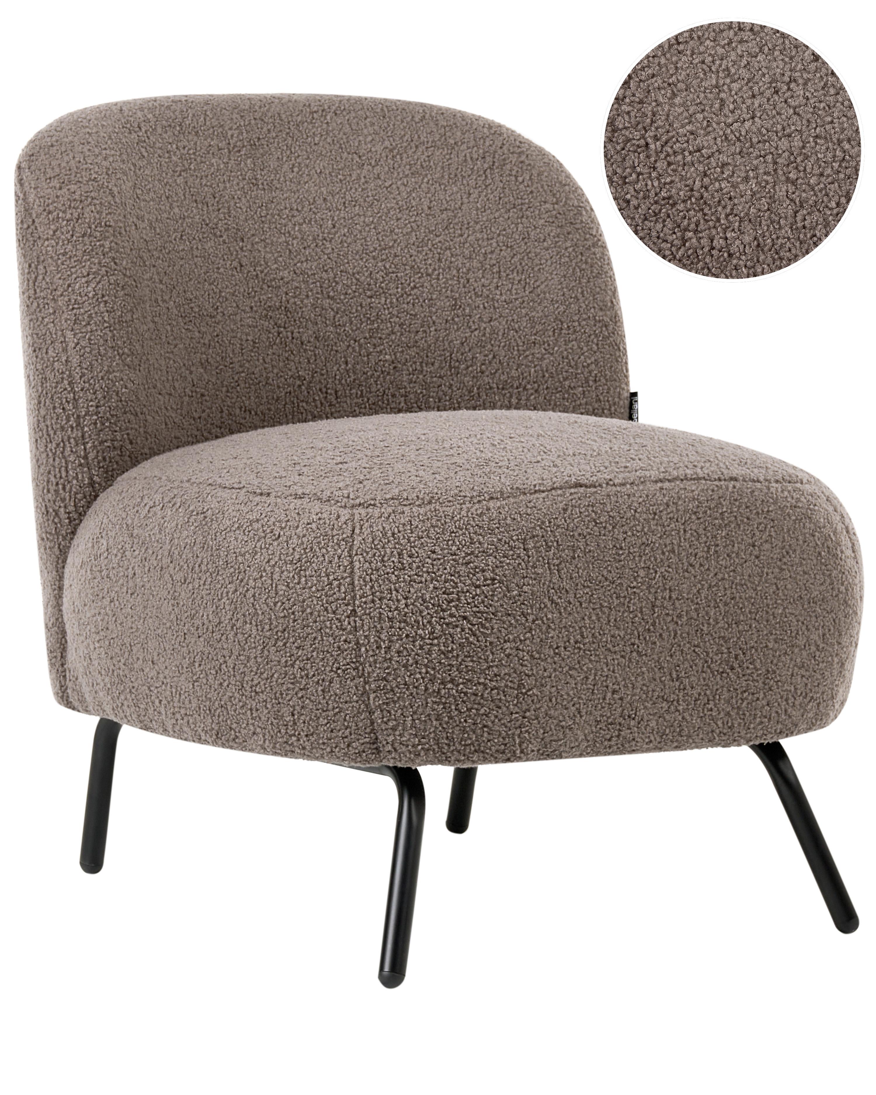 Armchair KUMLA Boucle Taupe