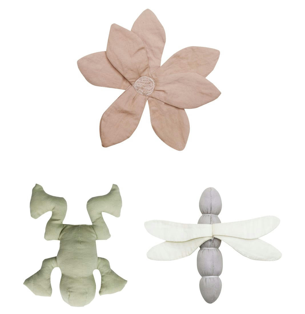 FANTASY GARDEN - Jouets d'éveil water lilyset de 3 multicolore