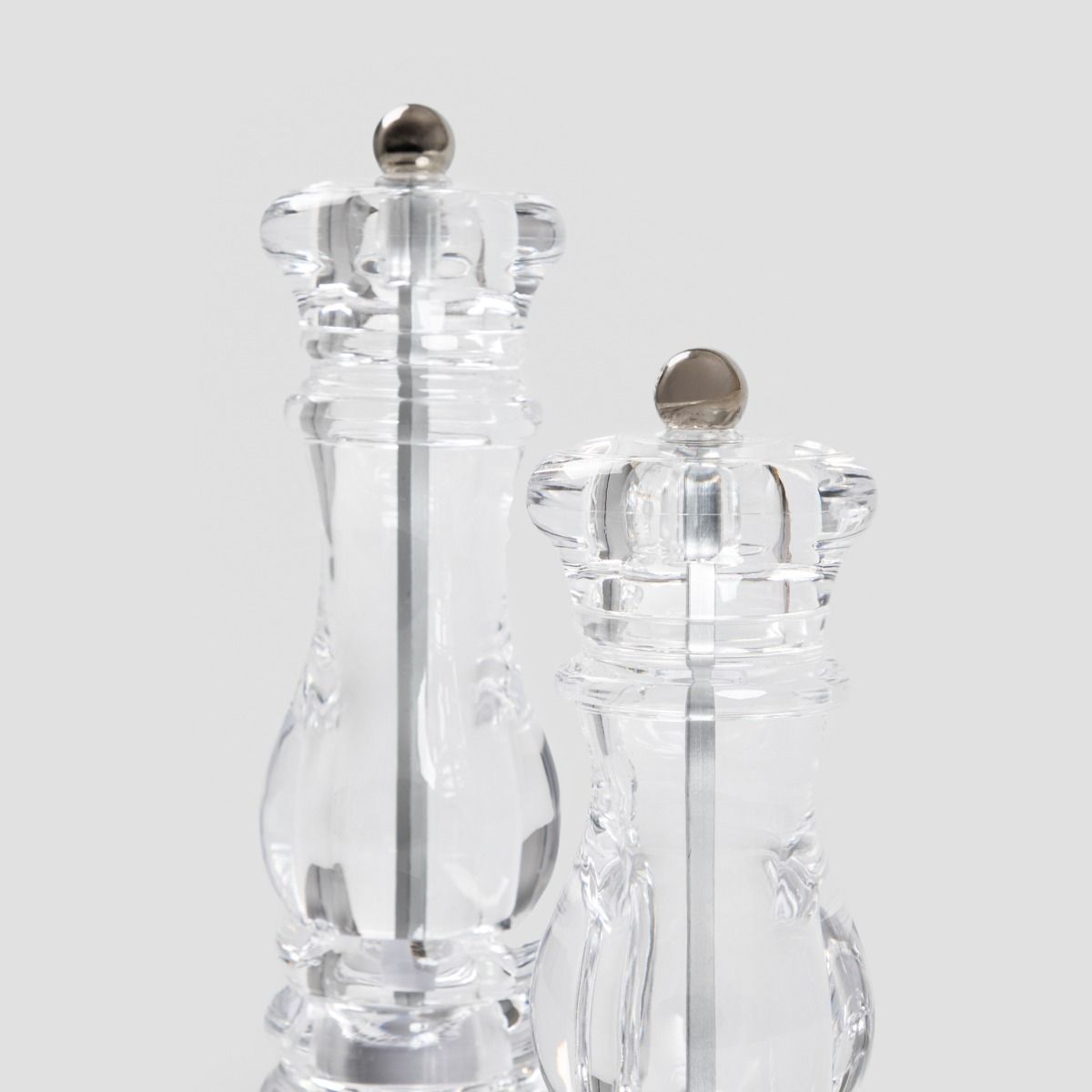 Zestaw młynków HALLAIS 2 szt., akrylowe 20cm i 16cm
