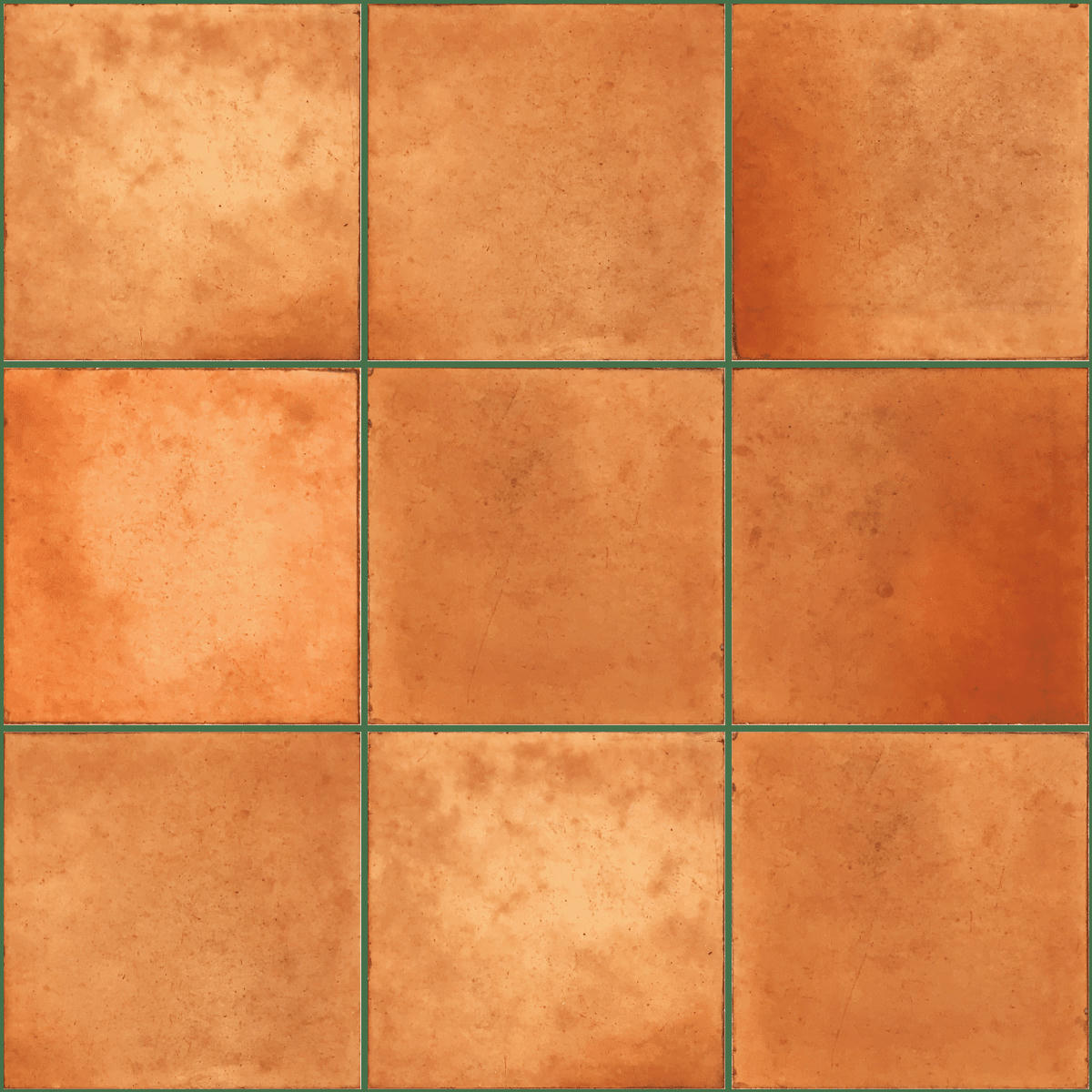 - Stickers sol 9 stickers carrelages terre cuite de saliccia 45x45cm