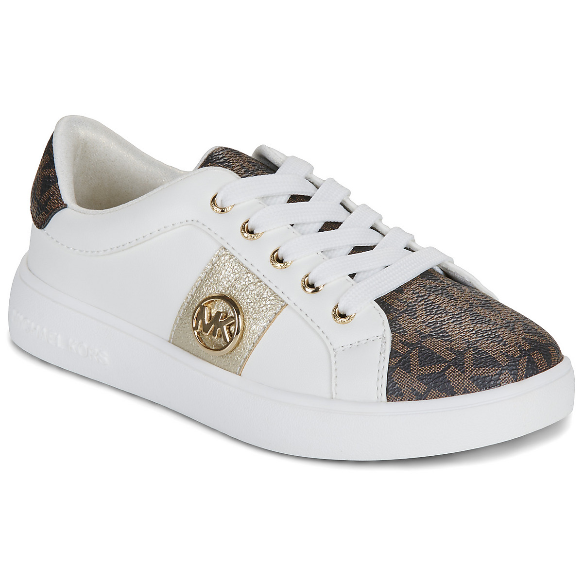 MICHAEL Michael Kors - JEM RAINE - White / Brown / Gold