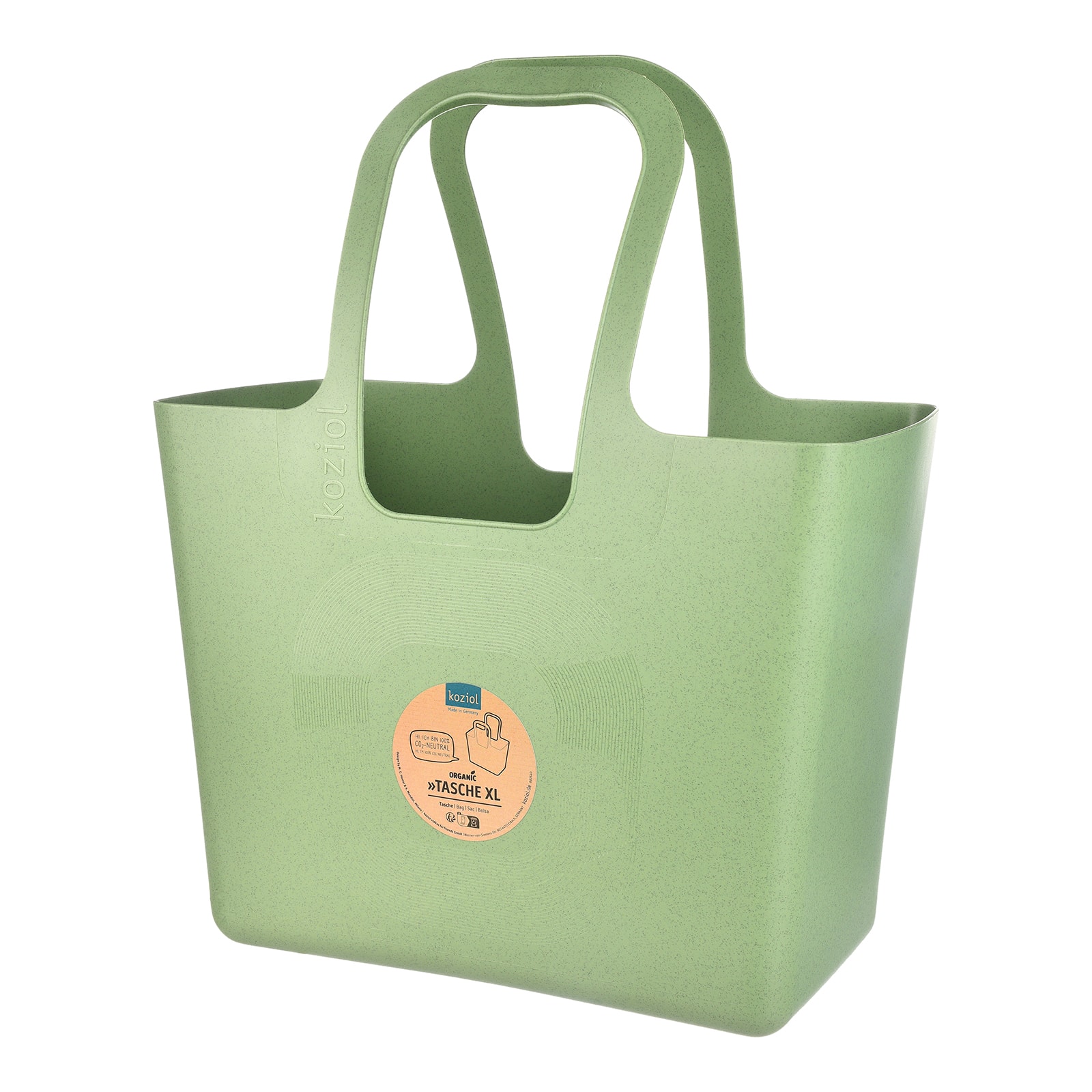 Koziol Tasche Taschelino XL Grün,L 445 x B 205 x H 540 mm