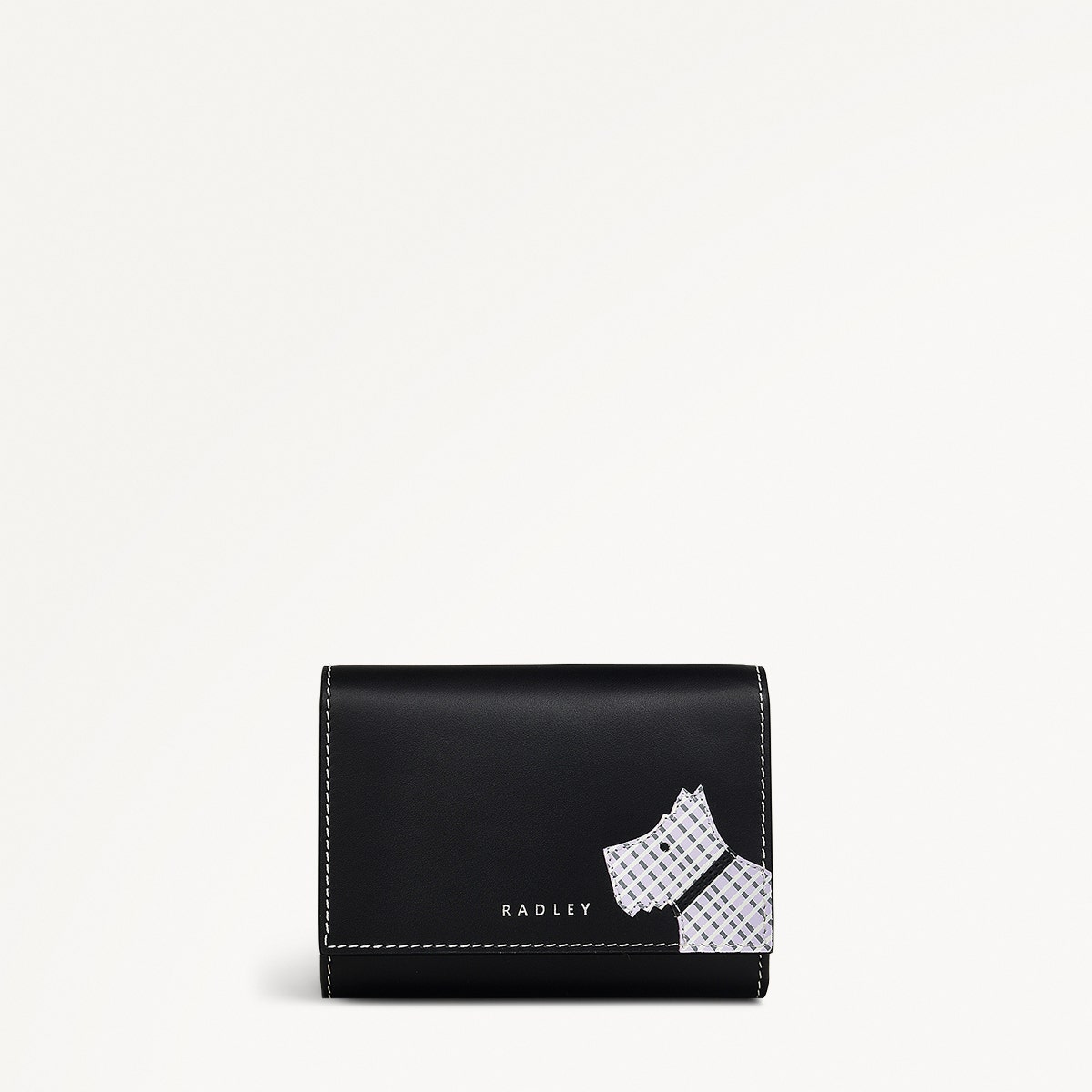 Face To Face - Check Medium Flapover Purse - OSE10914