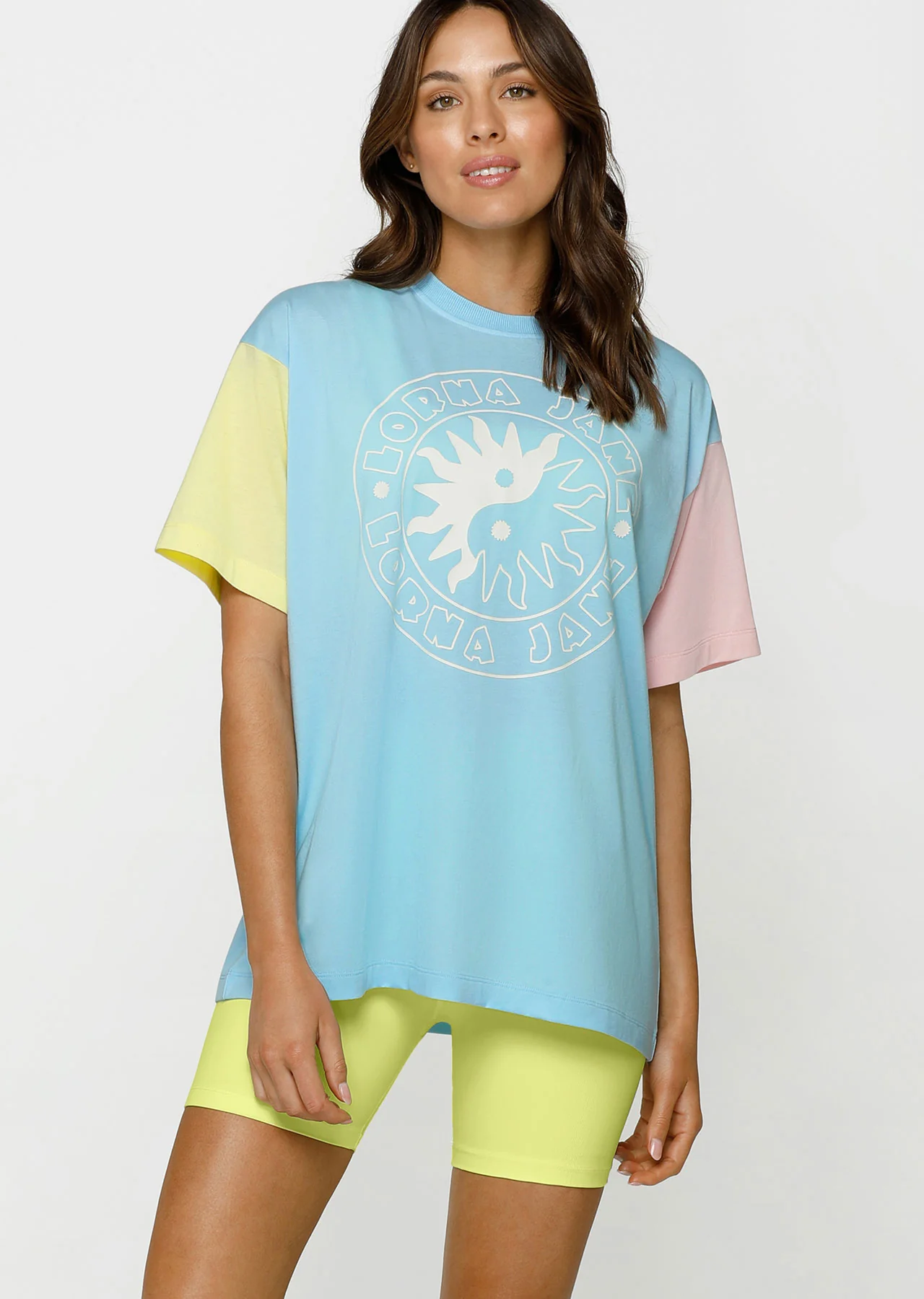 Pastel Power Oversized Tee