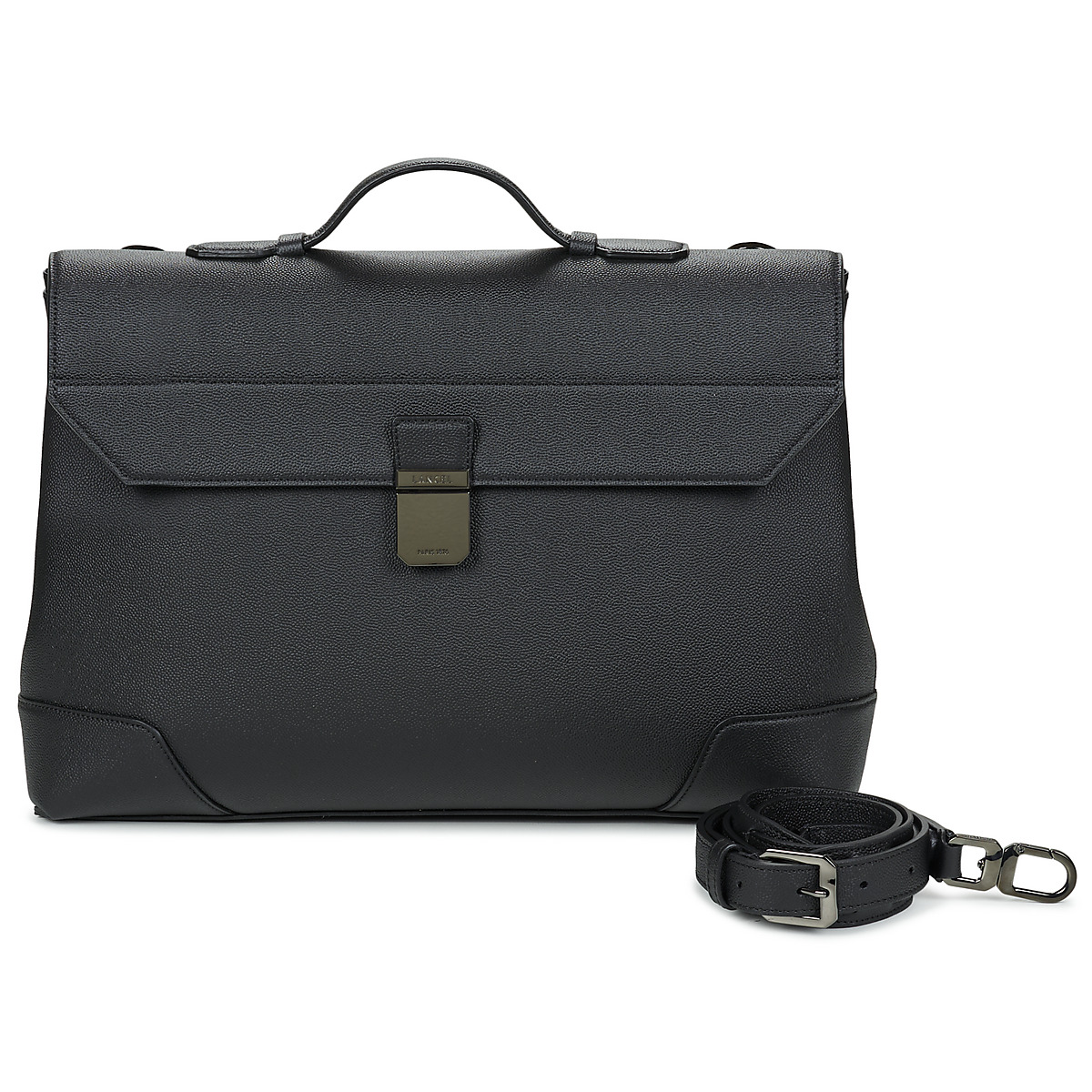 Lancel - CHARLIE DE LANCEL SERVIETTE - Black