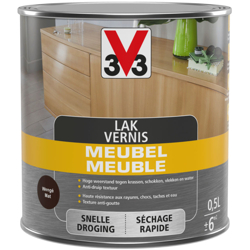 Vernis Meuble Deco wenge mat 0,5 L V33