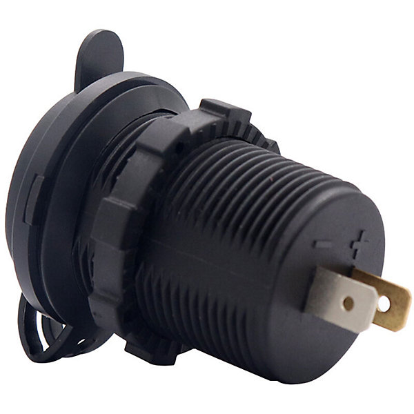BASHLWUA Rouge Double Prise De Chargeur Usb Prise De Courant Etanche 4.8A/5V Indicateur Led Pour Voiture 12/24V Rv Bateau Atv Moto
