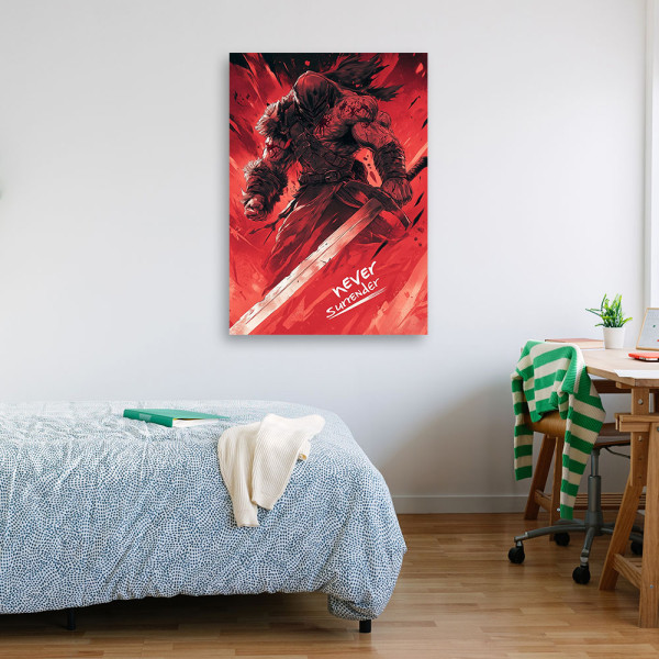 Feeby Obraz na płótnie, Wojownik z mieczem 40x60