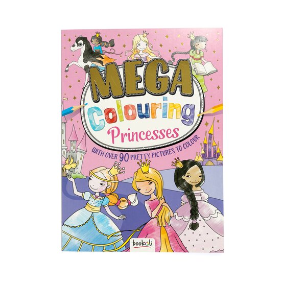 Princesses Mega Colouring Book