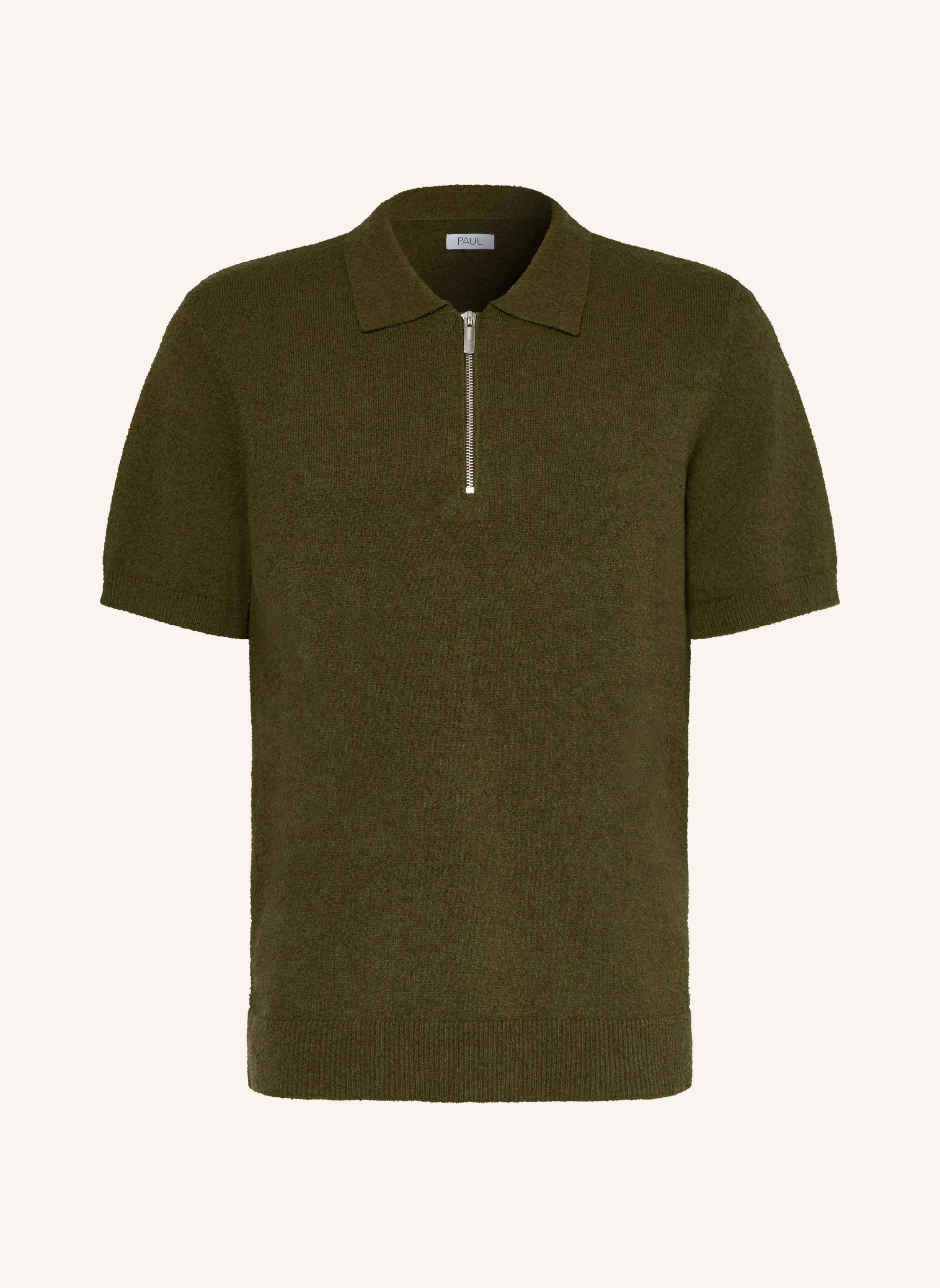 PAUL Strick-Poloshirt aus Bouclé
