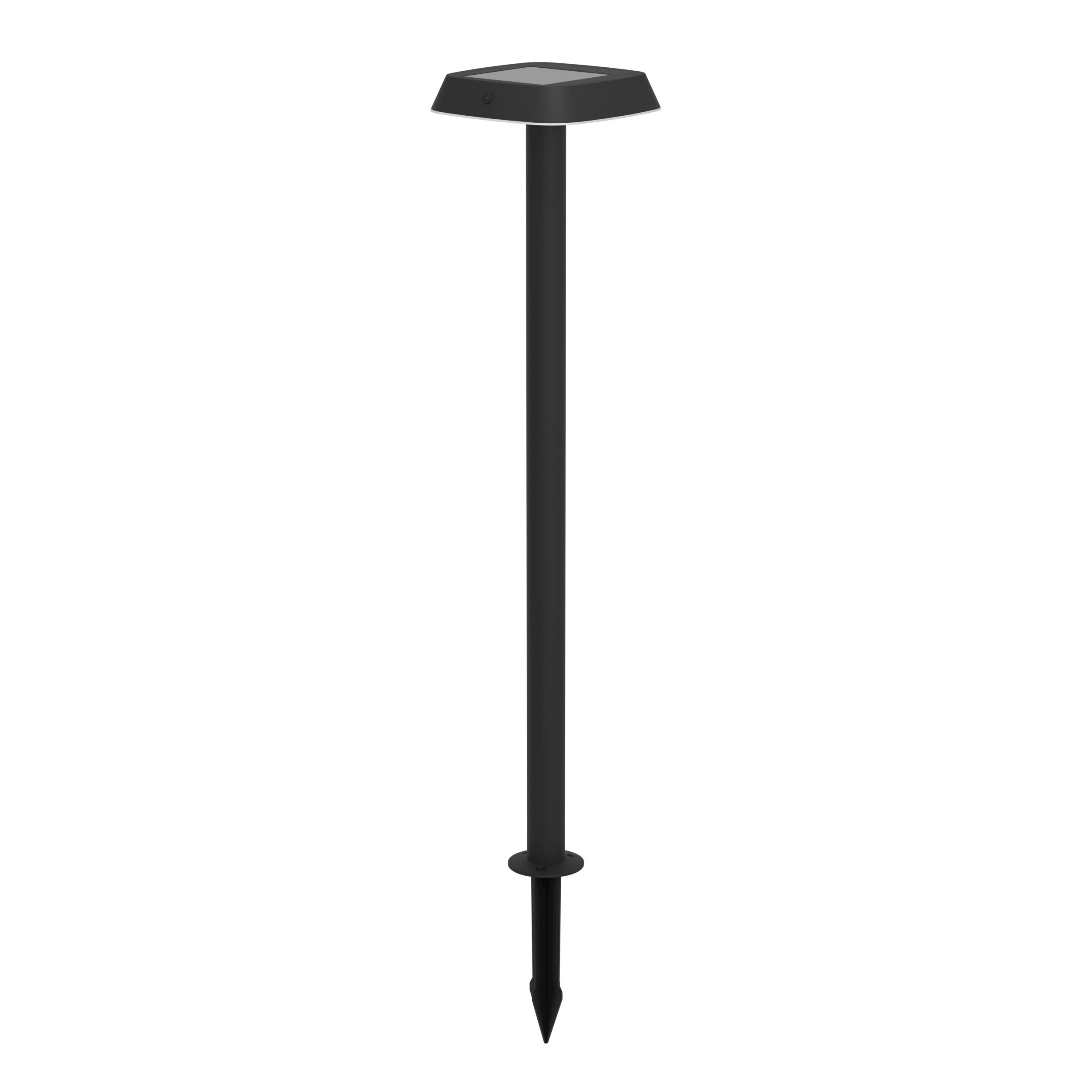 EGLO solar priklamp buiten Dreoli - led - 103,5 cm - zwart/wit