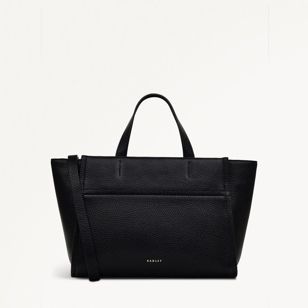 OAK STREET MEDIUM ZIPTOP GRAB BLACK