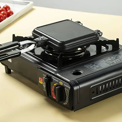 NNETM Double-Sided Non-Stick Sandwich Maker & Griddle Pan