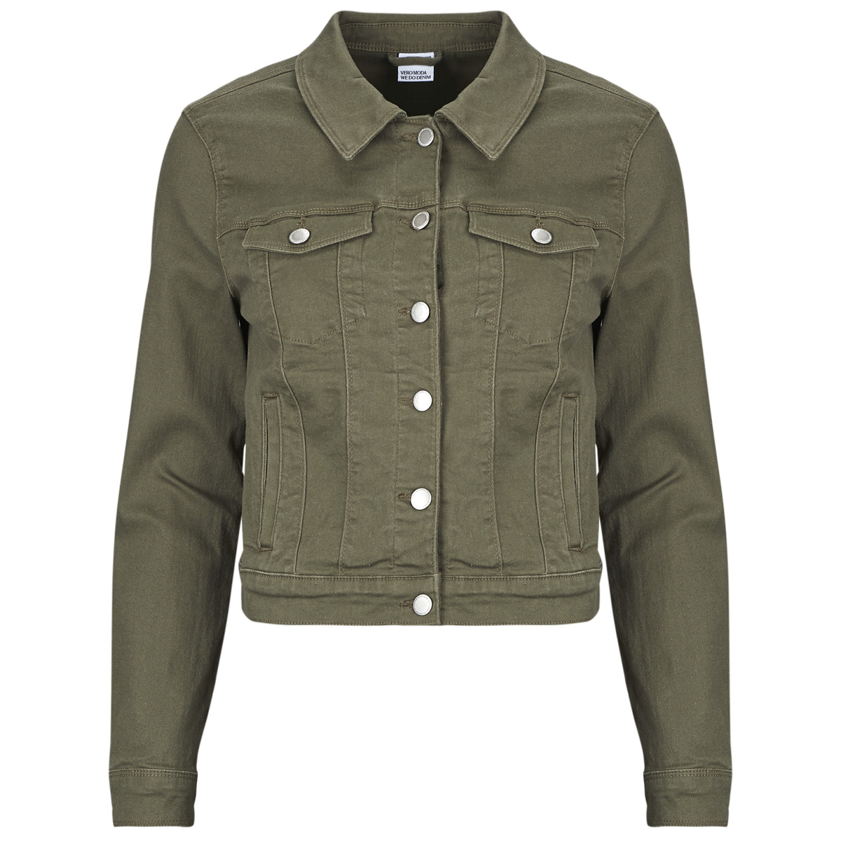 Vero Moda - VMWILD SOYA LS COL - Kaki