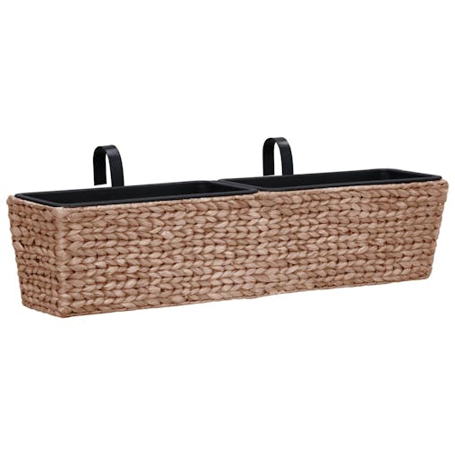 NNEVL Garden Planters 2 pcs Water Hyacinth Brown