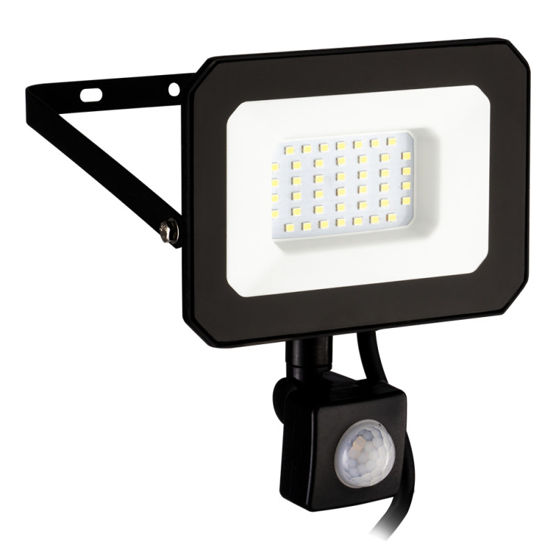 Projecteur extérieur LED Risacca avec détecteur de mouvement noir 2800 lm 30 W EGLO