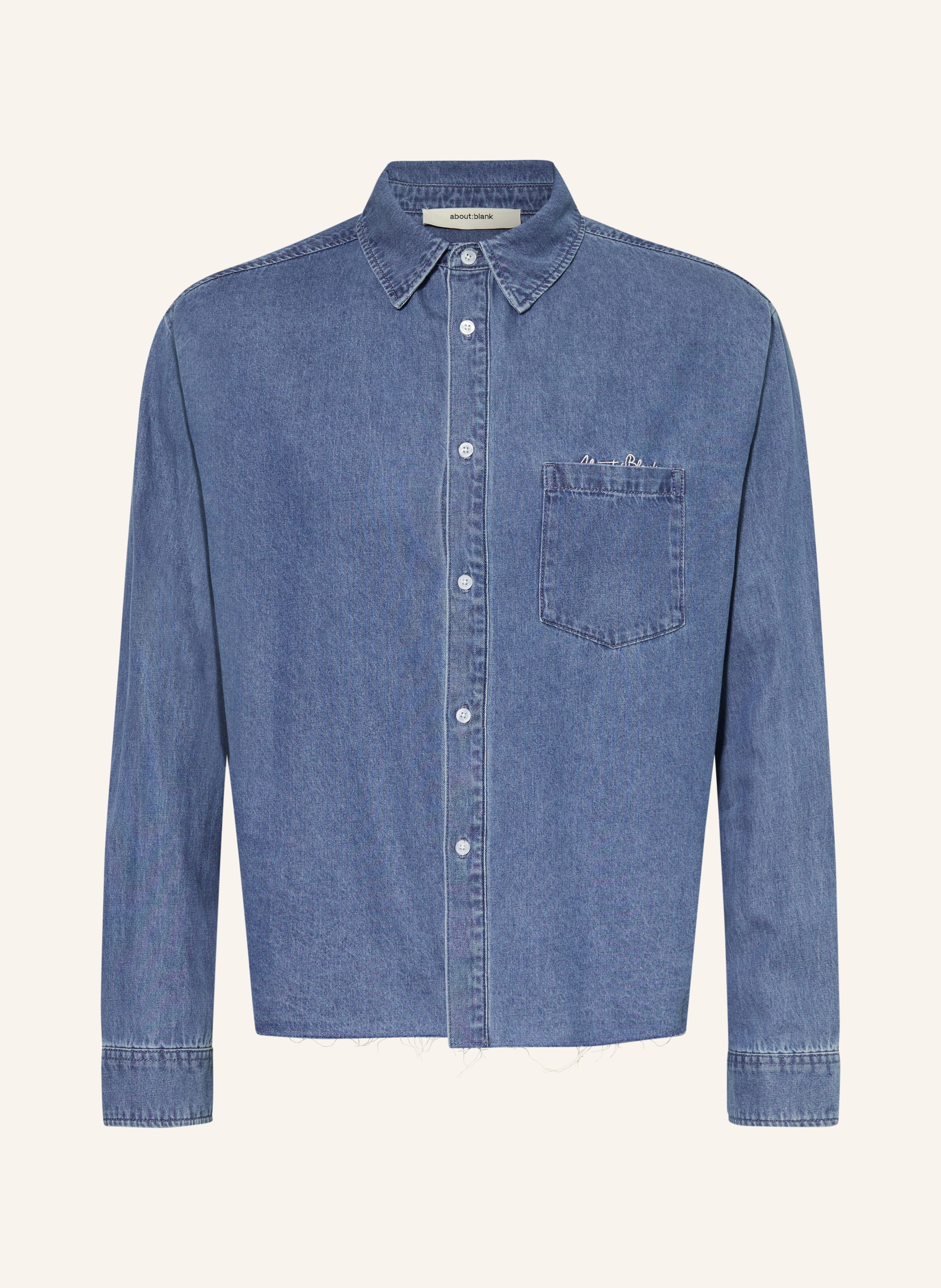about:blank Jeanshemd Comfort Fit