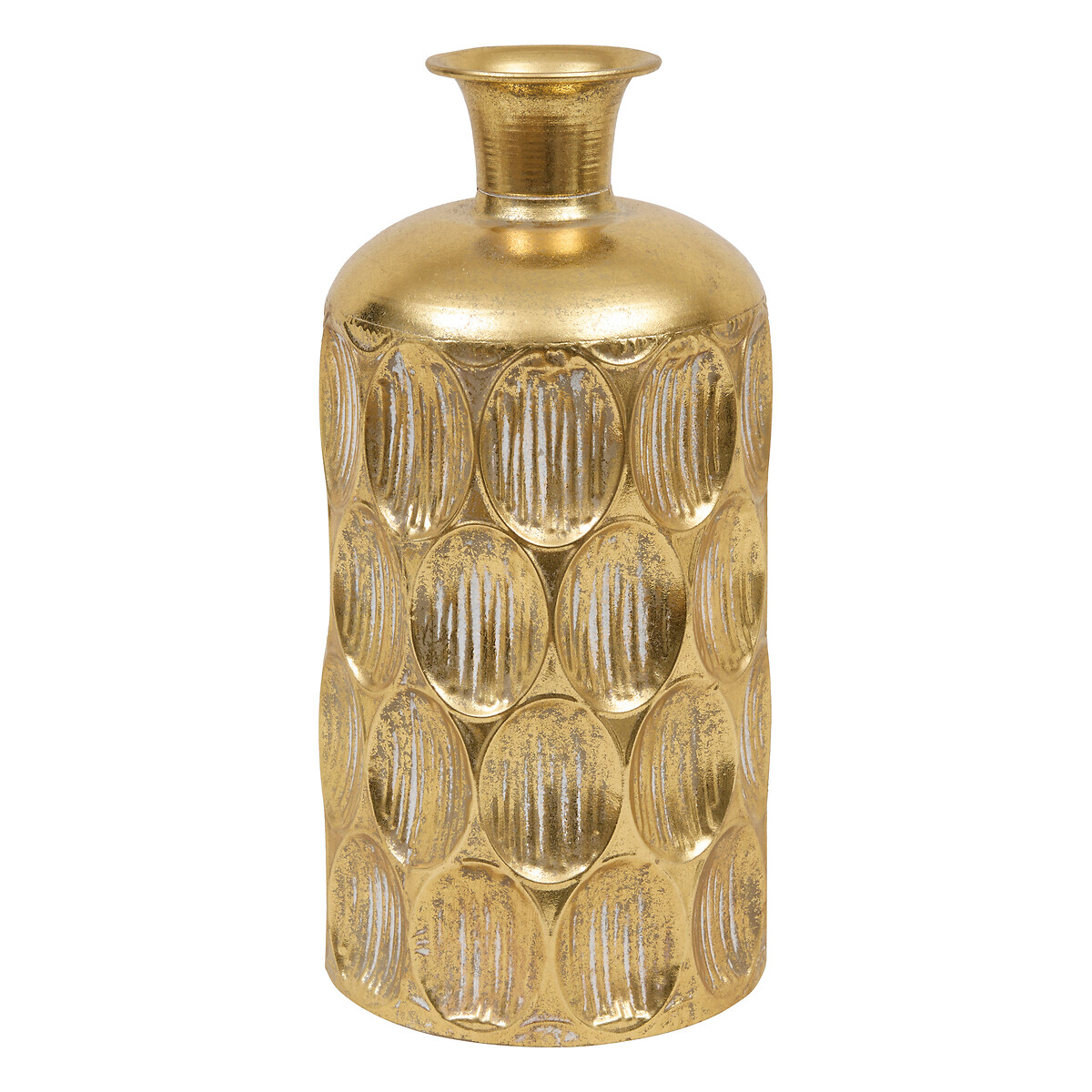 Jarra com textura BELLI dourado 41cm