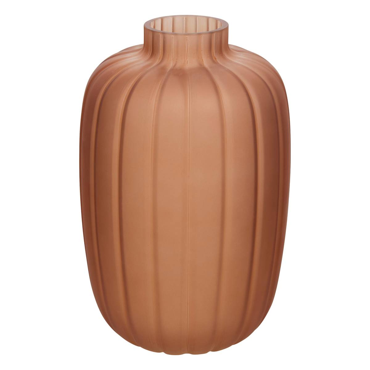 Vase "Tigy" Amber, H.25 cm