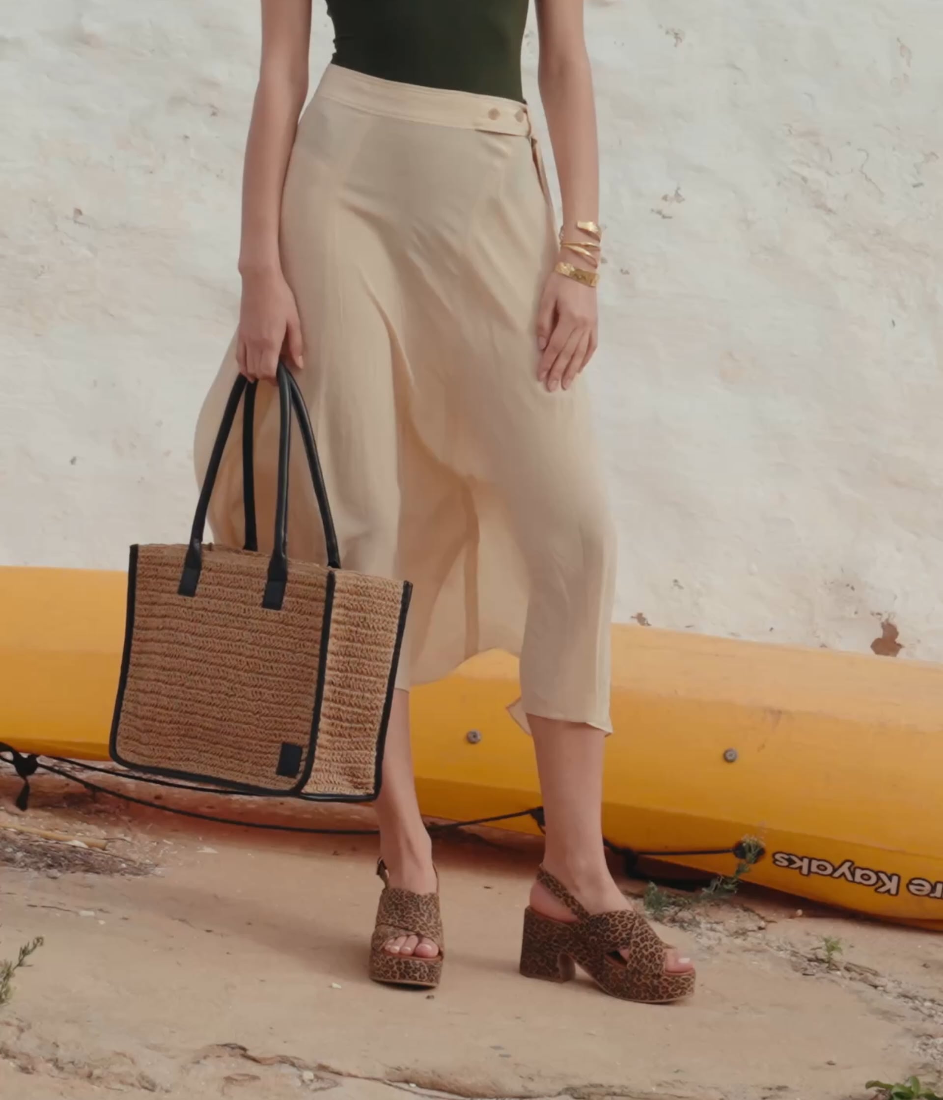 Sac cabas Isoline beige