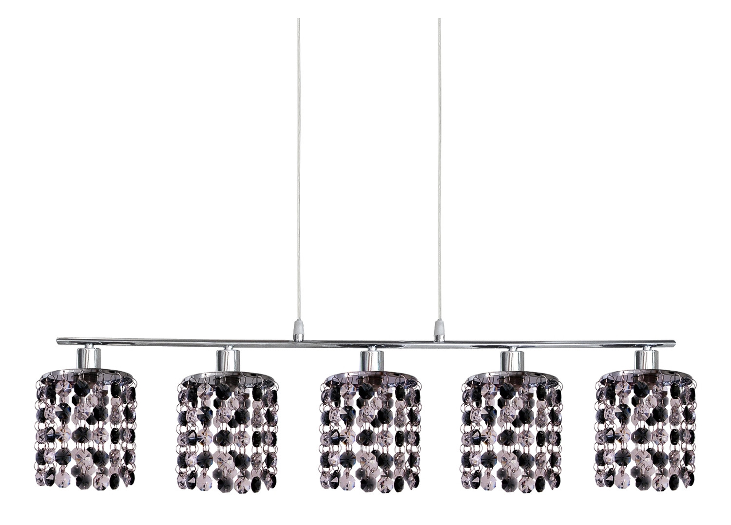Lampa wisząca chromowana ROYAL 5xG9x40W wym: 95x80x12 cm Candellux