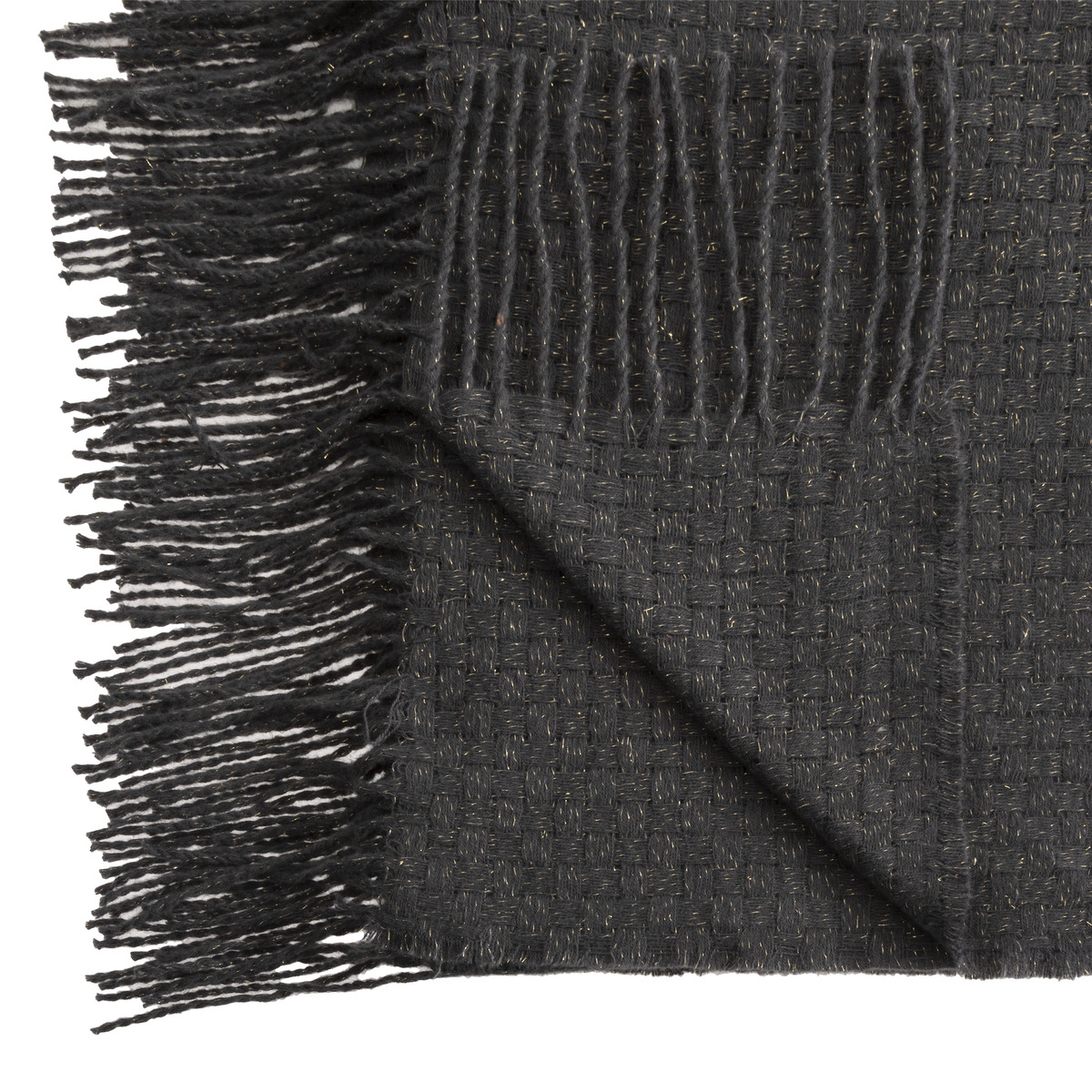 Plaid "Soul" Slate grey, 180x230 cm
