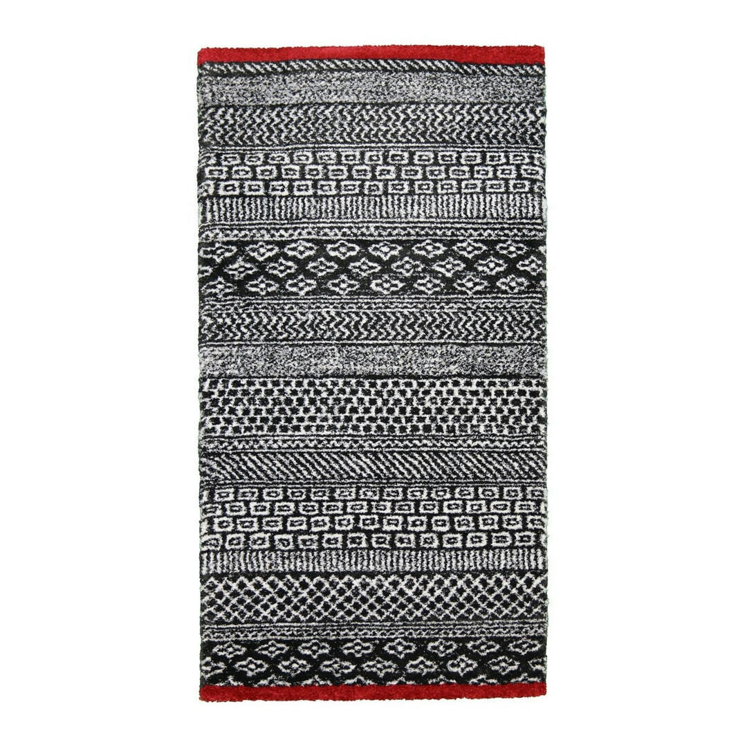 SPECTRE - Tapis ethnique design en polypropylène rouge 160x230