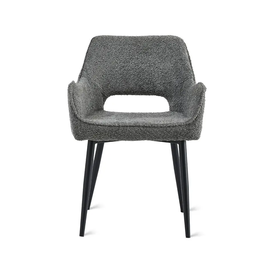 2x Eetkamerstoel Ray - Antraciet Grijs (Set van 2)