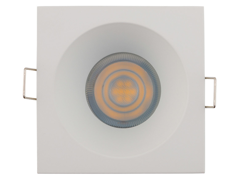 Lampa wpuszczana w sufit Delta aluminiowa 8,5 cm czarna